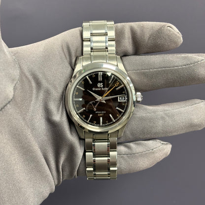 Grand Seiko Spring Drive 40mm Black Dial Ref# SBGE271 - Happy Jewelers Fine Jewelry Lifetime Warranty