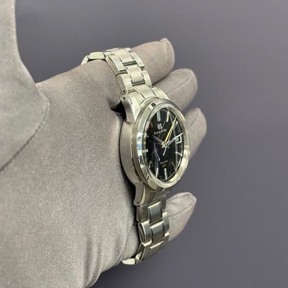 Grand Seiko Spring Drive 40mm Black Dial Ref# SBGE271 - Happy Jewelers Fine Jewelry Lifetime Warranty