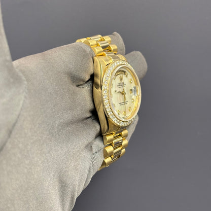 Rolex Day-Date 36mm MOP Dial Ref# 18038 - Happy Jewelers Fine Jewelry Lifetime Warranty