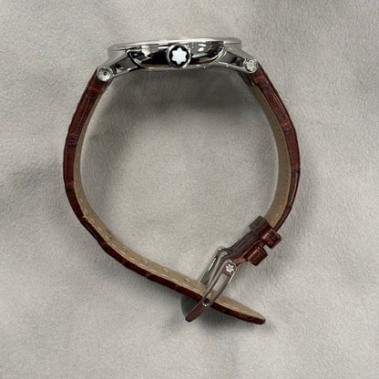 Montblanc Time Walker 39mm White Dial Watch Ref# 7210 - Happy Jewelers Fine Jewelry Lifetime Warranty