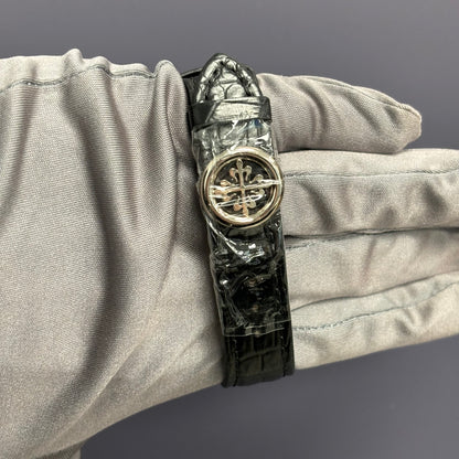 Patek Philippe Calatrava 37mm Grey Dial Watch Ref# 6000G-010 - Happy Jewelers Fine Jewelry Lifetime Warranty