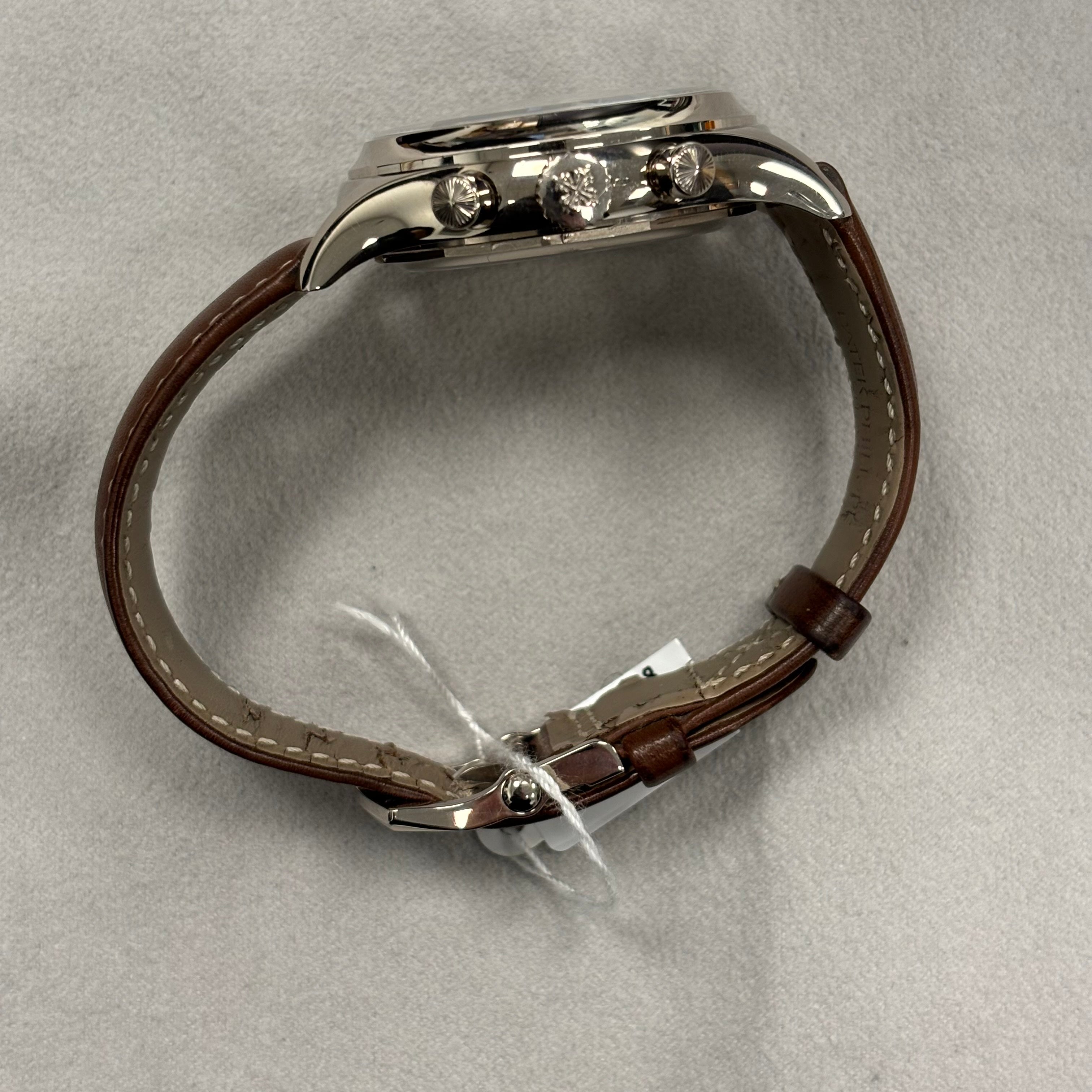 Patek Philippe Annual Calendar 40.5mm Blue Dial Watch Ref# 5960/01G-001 - Happy Jewelers Fine Jewelry Lifetime Warranty