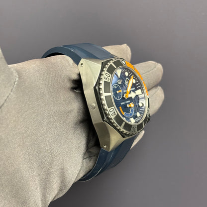 Girard Perregaux Sea Hawk 44mm Blue Dial Watch Ref# 49960-19-431-FKA4 - Happy Jewelers Fine Jewelry Lifetime Warranty