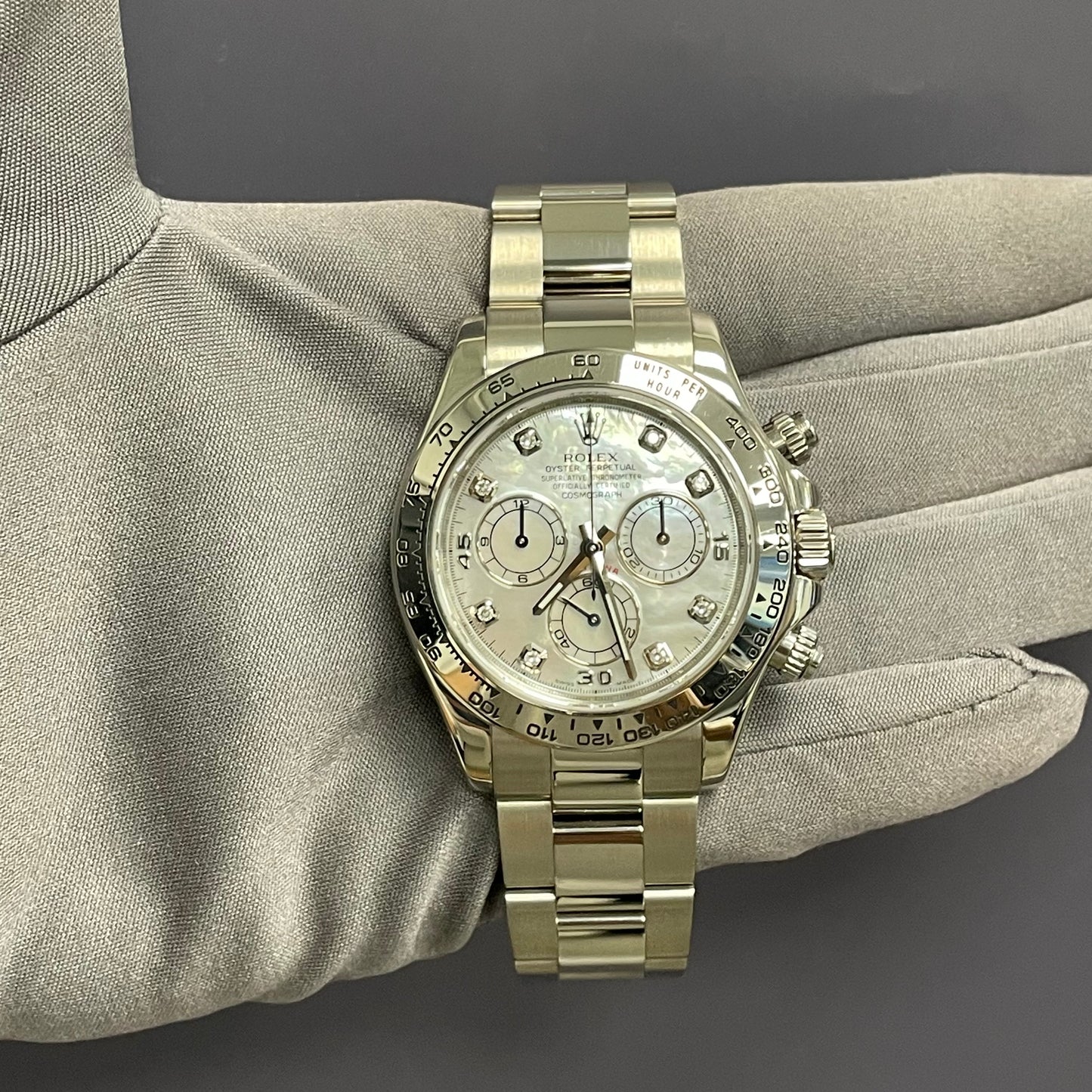 Rolex Daytona 40mm MOP Dial Ref# 116509