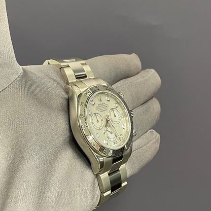 Rolex Daytona 40mm MOP Dial Ref# 116509 - Happy Jewelers Fine Jewelry Lifetime Warranty