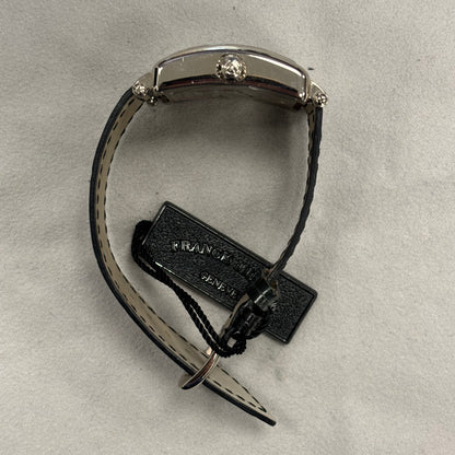 Franck Muller Master Square 32mm Silver Dial Watch Ref# 6002 M QZ V - Happy Jewelers Fine Jewelry Lifetime Warranty