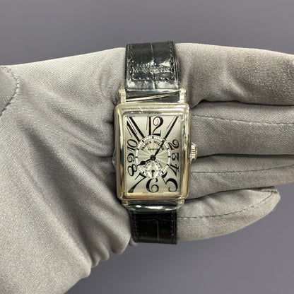 Franck Muller Long Island 26mm White Dial Watch Ref# 950 S6 - Happy Jewelers Fine Jewelry Lifetime Warranty