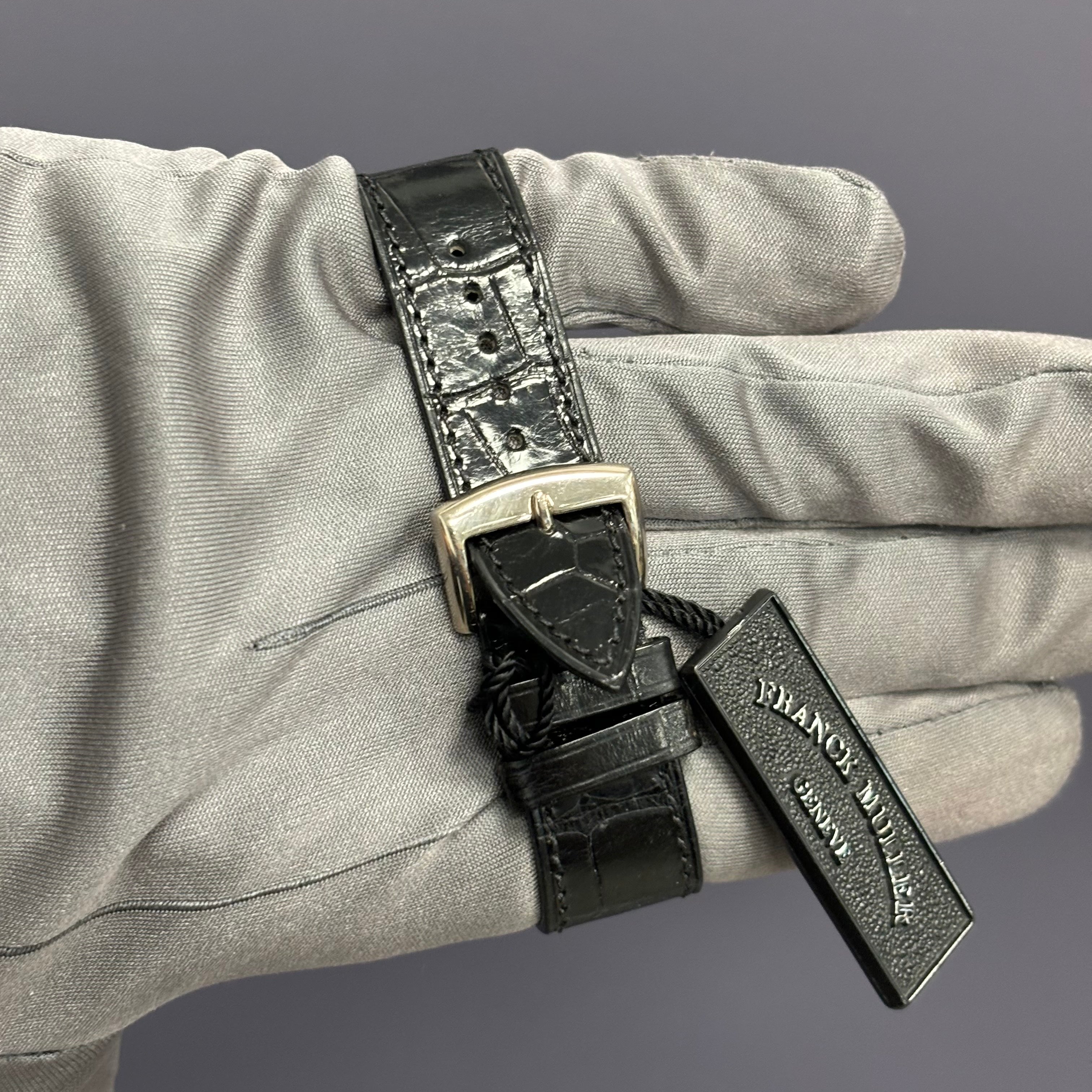 Franck Muller Long Island 26mm White Dial Watch Ref# 950 S6 - Happy Jewelers Fine Jewelry Lifetime Warranty