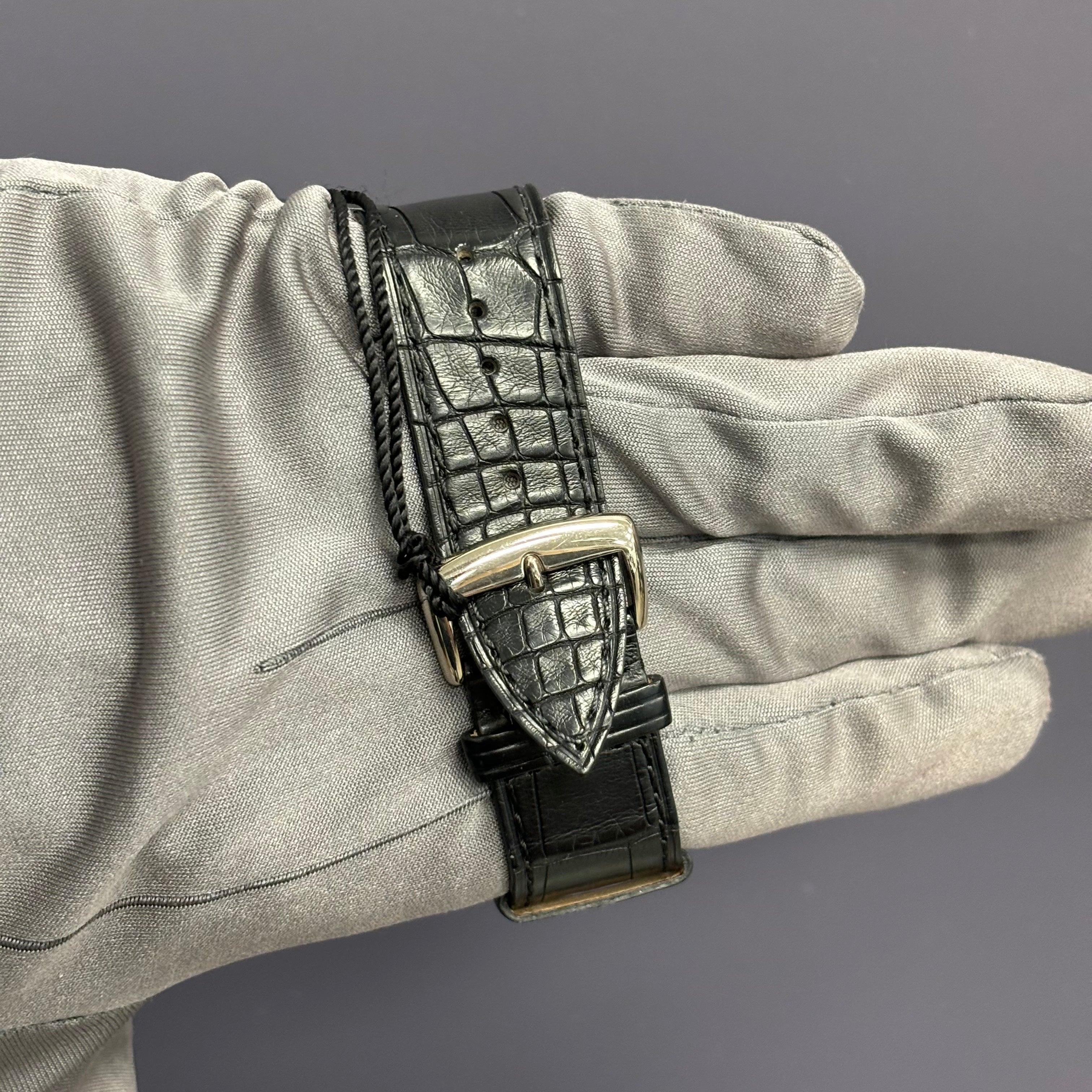 Franck Muller Master Square 33mm Silver Dial Watch Ref# 6002 M QZ R - Happy Jewelers Fine Jewelry Lifetime Warranty