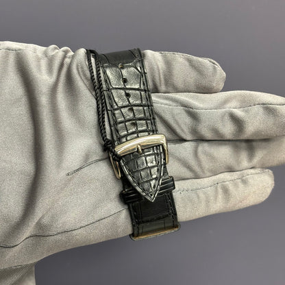 Franck Muller Master Square 33mm Silver Dial Watch Ref# 6002 M QZ R - Happy Jewelers Fine Jewelry Lifetime Warranty