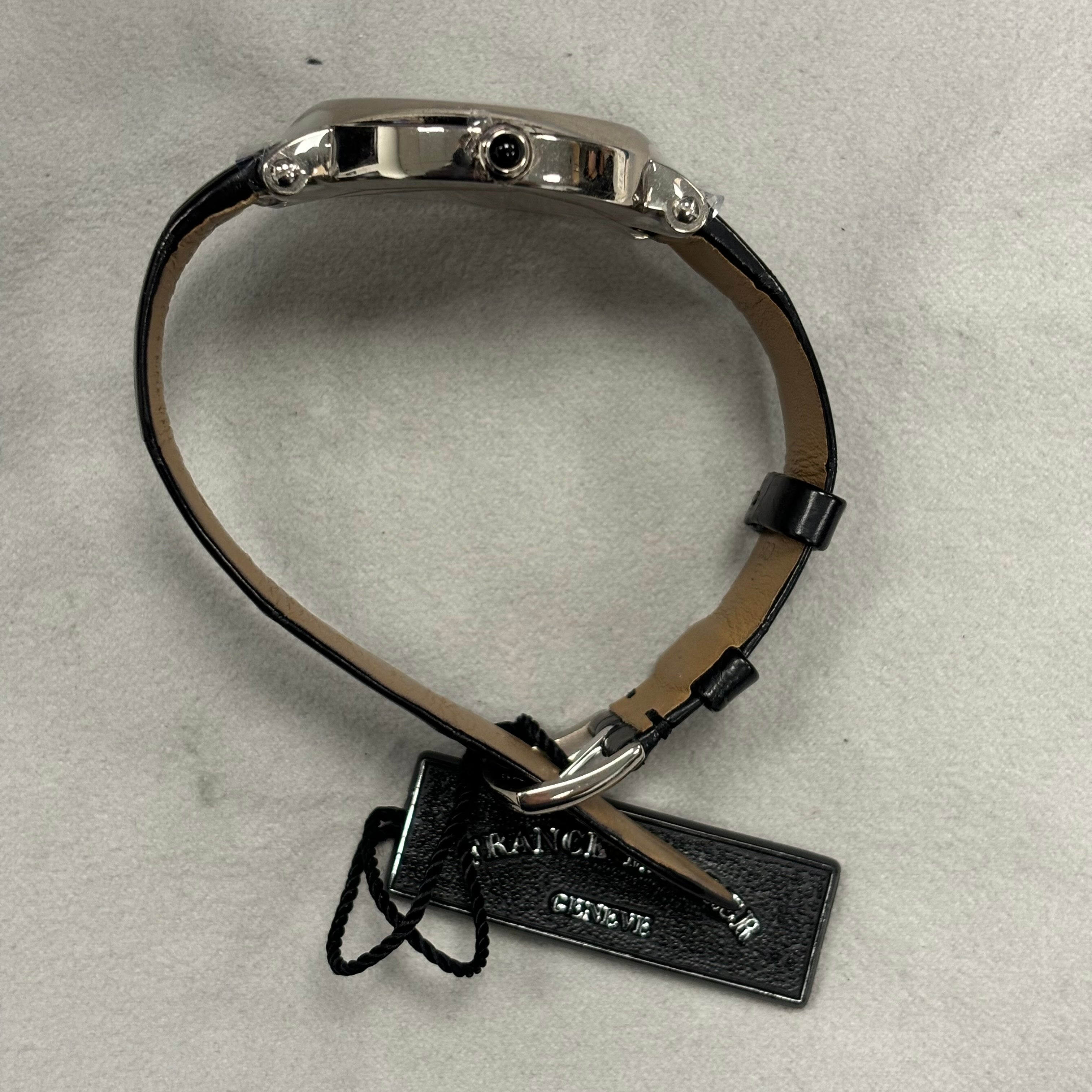 Franck Muller Ronde 35mm White Dial Watch Ref# 8035 QZ R - Happy Jewelers Fine Jewelry Lifetime Warranty