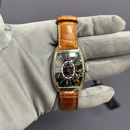 Franck Muller Cintree Curvex 31mm Black Dial Watch Ref# 2852 QZ REL - Happy Jewelers Fine Jewelry Lifetime Warranty