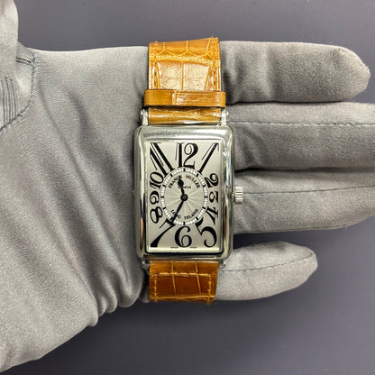Franck Muller Long Island 31mm White Dial Watch Ref# 1000 SC - Happy Jewelers Fine Jewelry Lifetime Warranty