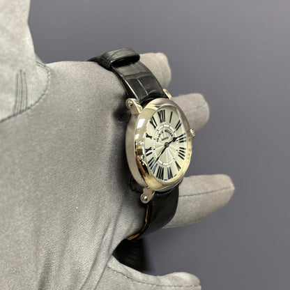 Franck Muller Ronde 35mm White Dial Watch Ref# 8035 QZ R - Happy Jewelers Fine Jewelry Lifetime Warranty