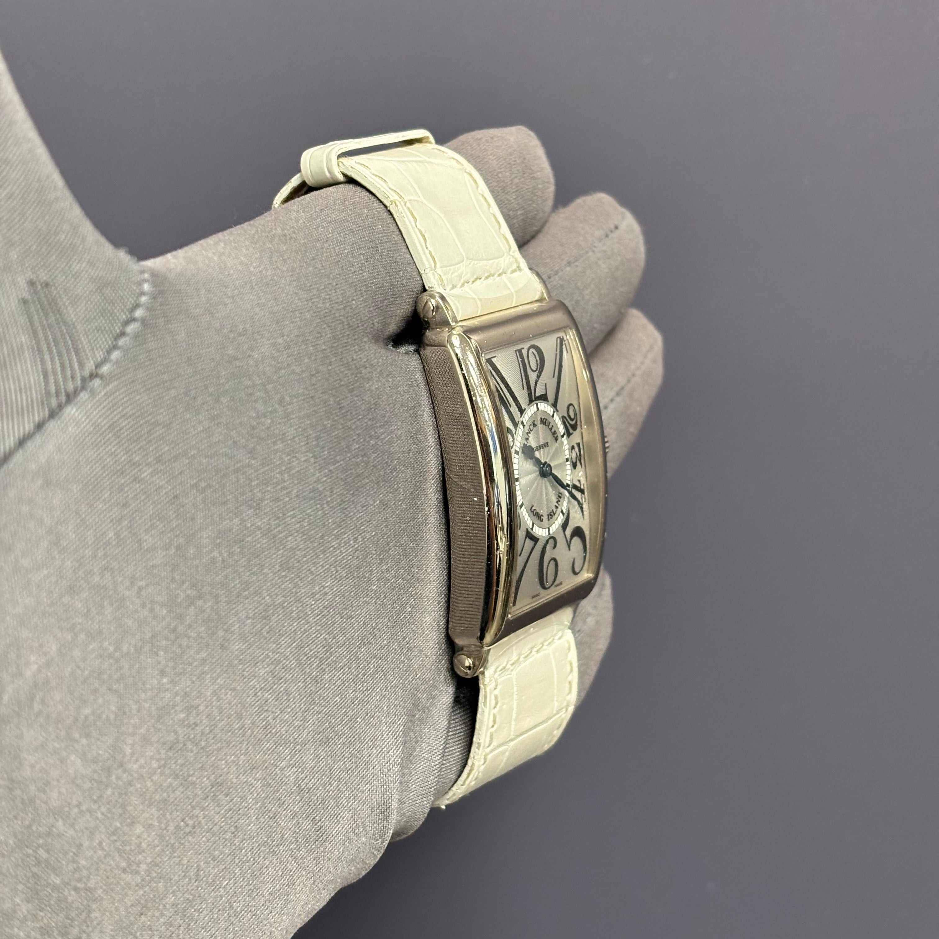 Franck Muller Long Island 31mm White Dial Watch Ref# 1000 SC - Happy Jewelers Fine Jewelry Lifetime Warranty