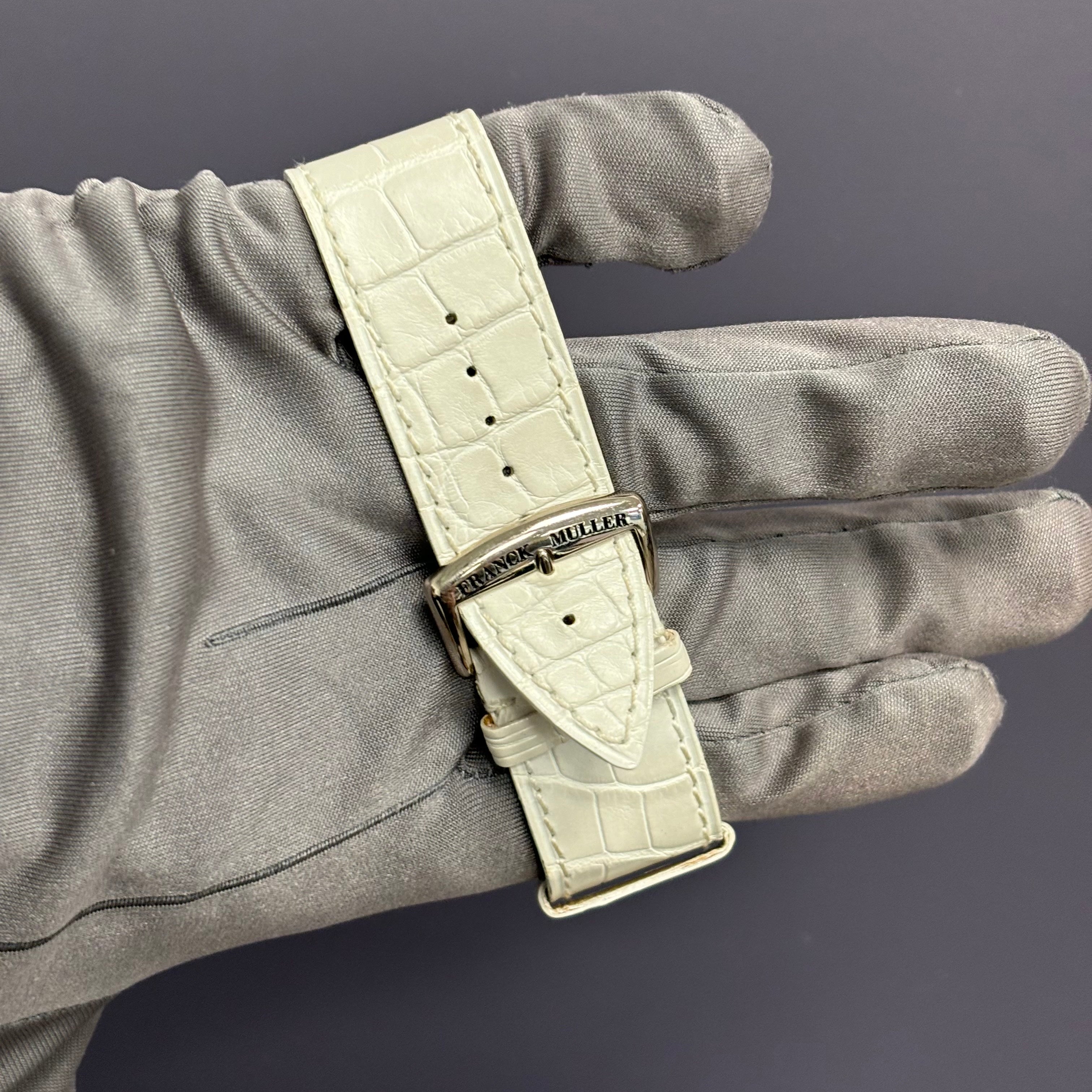 Franck Muller Long Island 31mm White Dial Watch Ref# 1000 SC - Happy Jewelers Fine Jewelry Lifetime Warranty