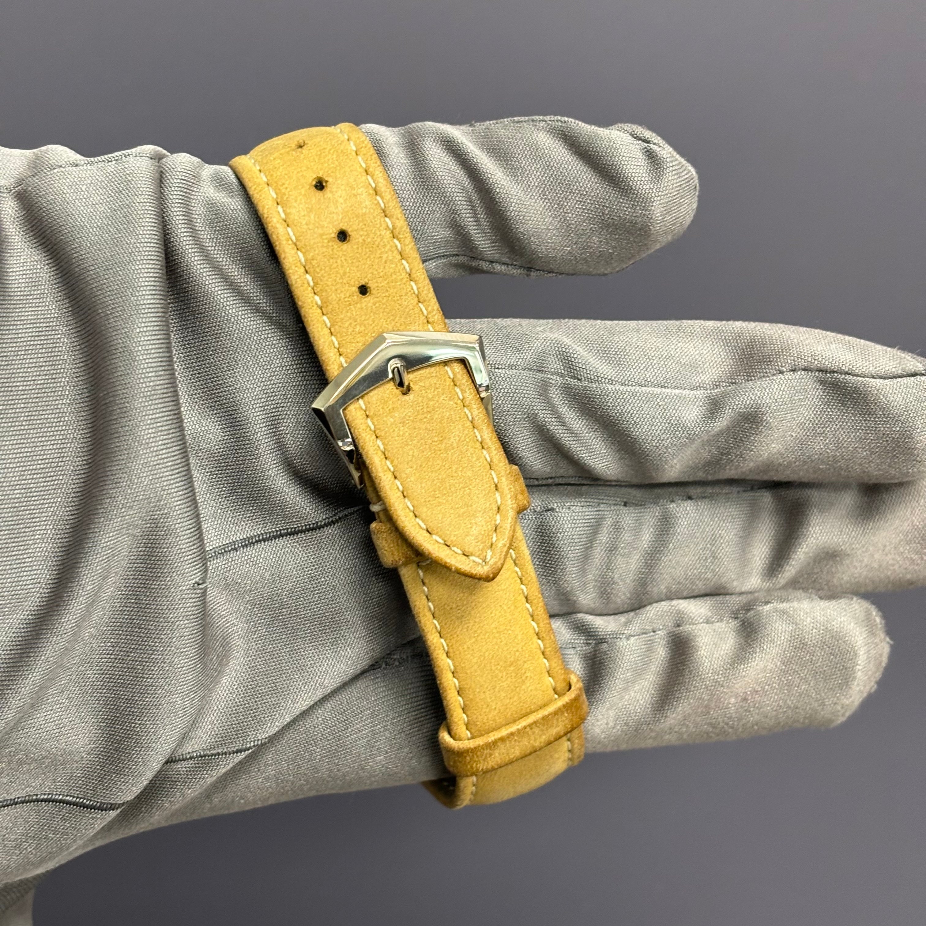 Patek Philippe Calatrava TIFFANY & CO. 40mm Charcoal Dial Watch Ref# 5226G-001 - Happy Jewelers Fine Jewelry Lifetime Warranty