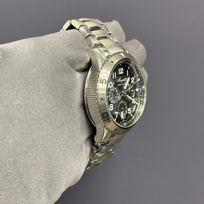 Breguet Type XXI 42mm Grey Dial Watch Ref# 3810 - Happy Jewelers Fine Jewelry Lifetime Warranty