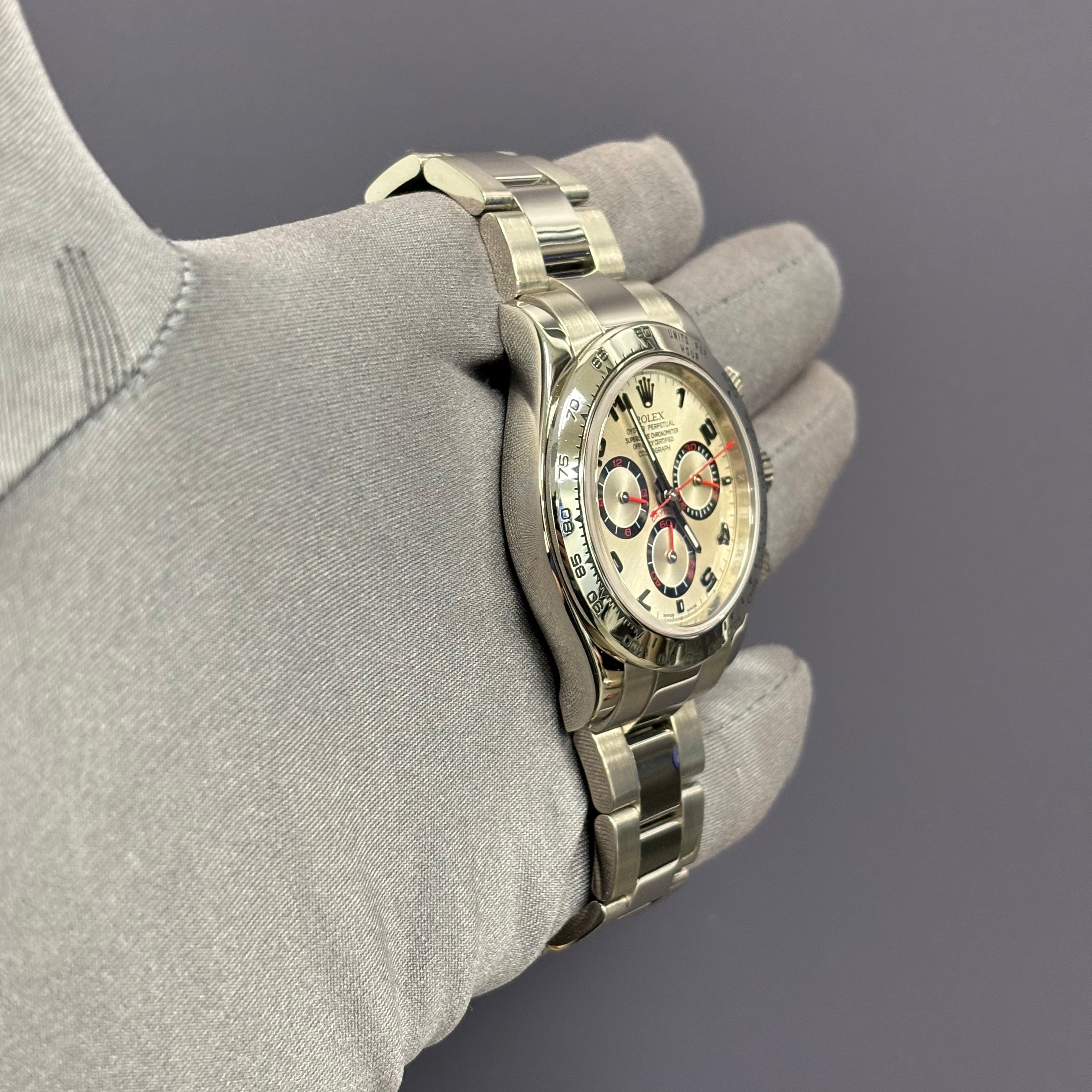 Rolex Daytona 40mm Silver Dial Ref# 116509 - Happy Jewelers Fine Jewelry Lifetime Warranty