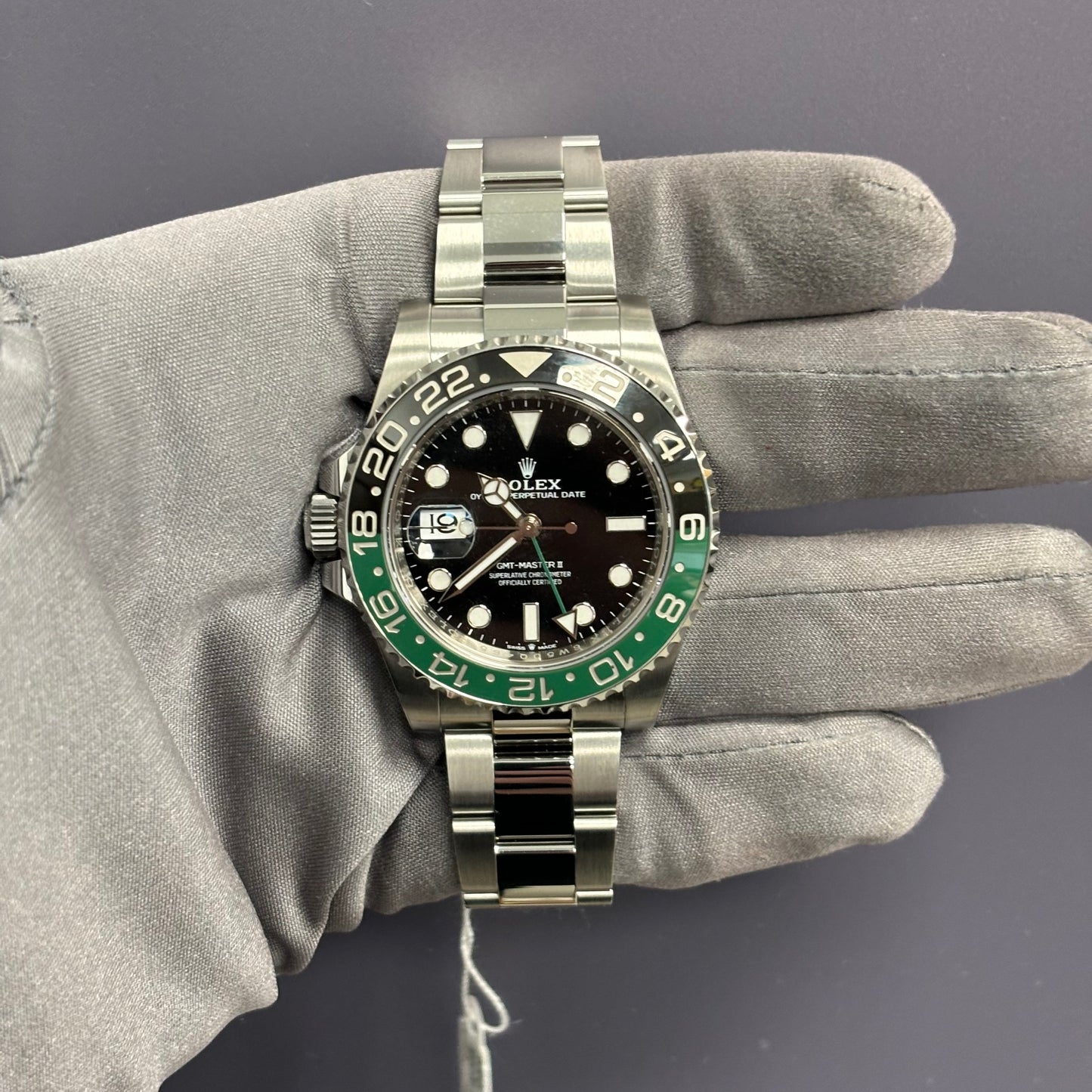 Rolex GMT-Master II 40mm Black Dial Watch Ref# 126720VTNR