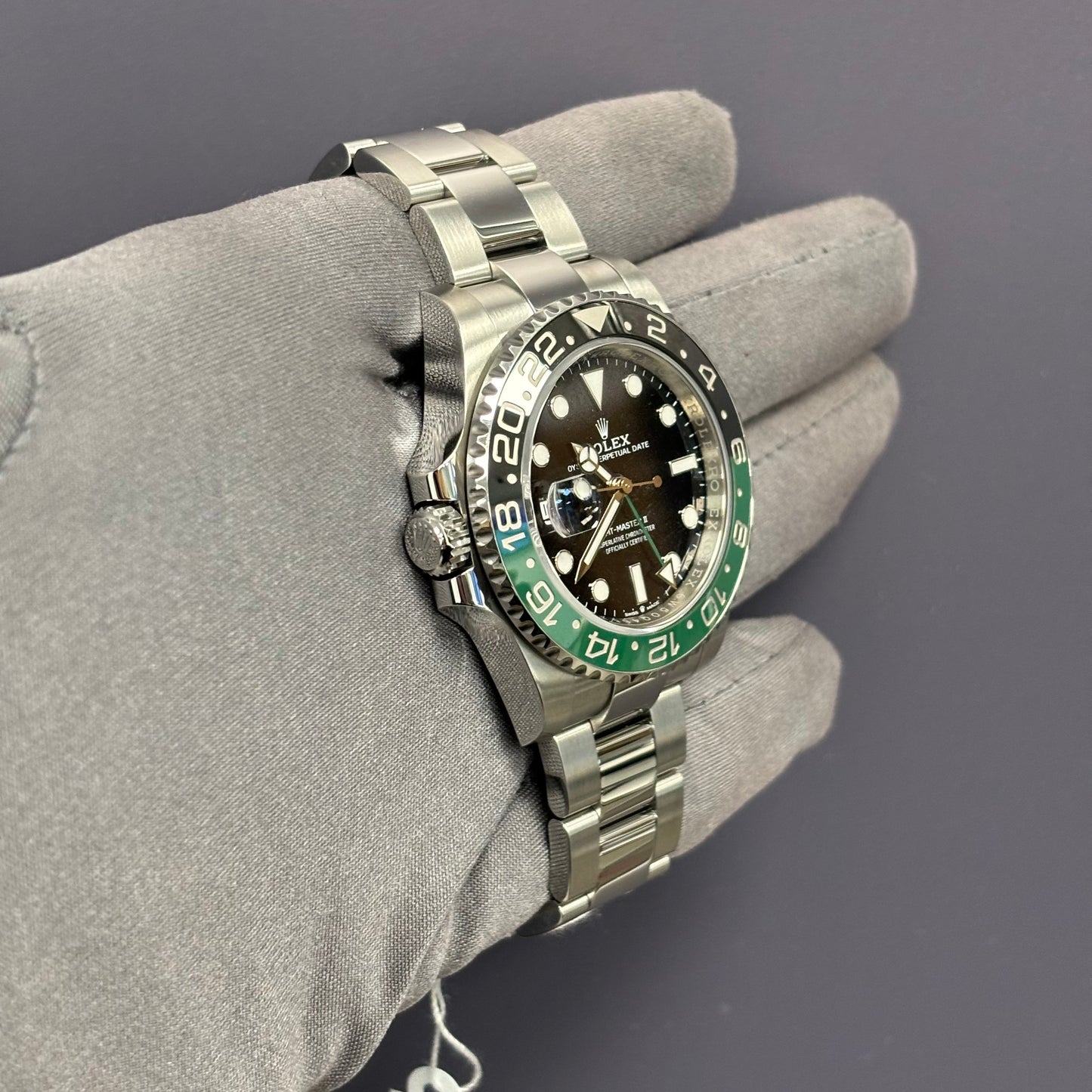 Rolex GMT-Master II 40mm Black Dial Watch Ref# 126720VTNR