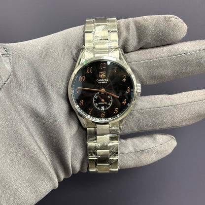 Tag Heuer Carrera 39mm Black Dial Watch Ref# WAS2114 - Happy Jewelers Fine Jewelry Lifetime Warranty