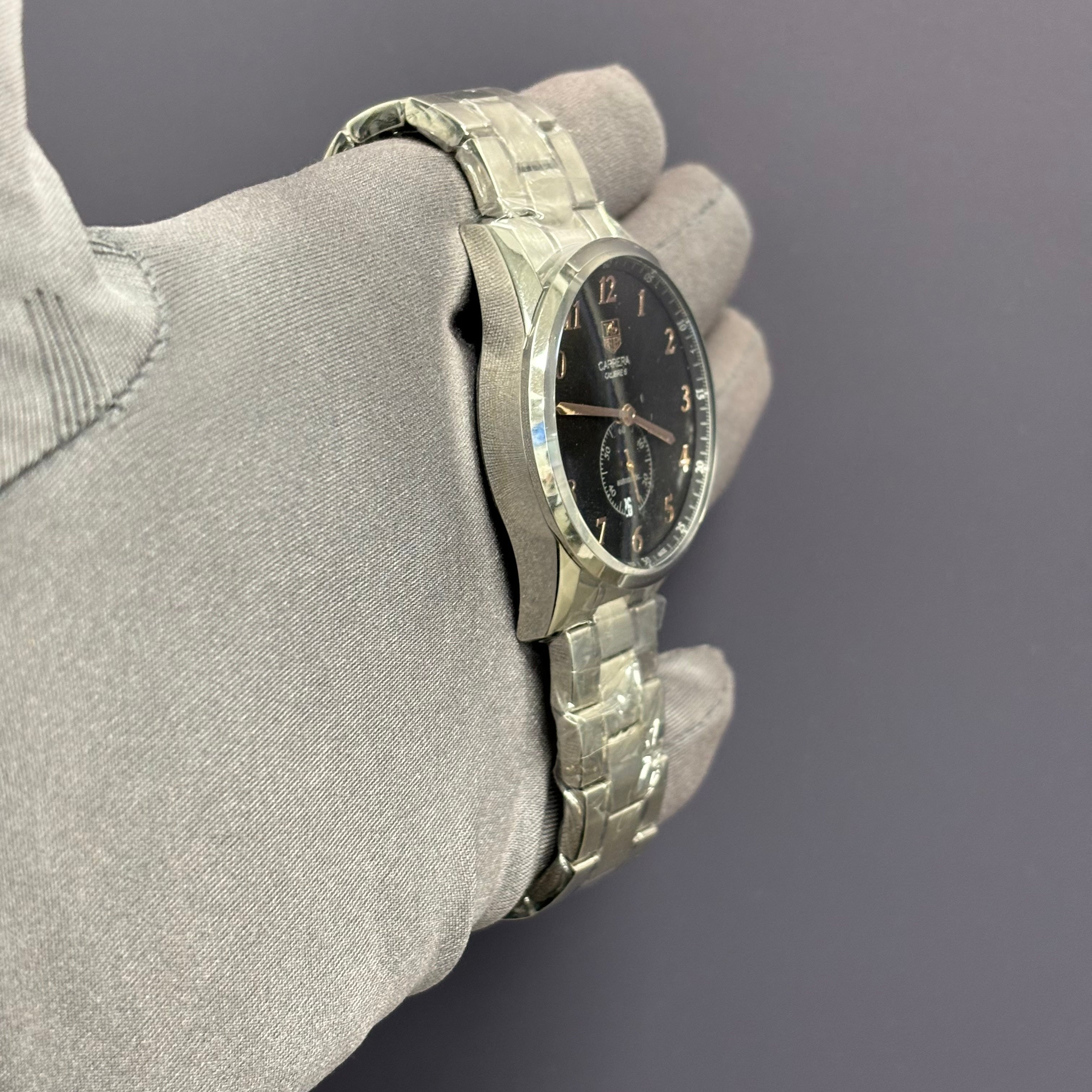 Tag Heuer Carrera 39mm Black Dial Watch Ref# WAS2114 - Happy Jewelers Fine Jewelry Lifetime Warranty