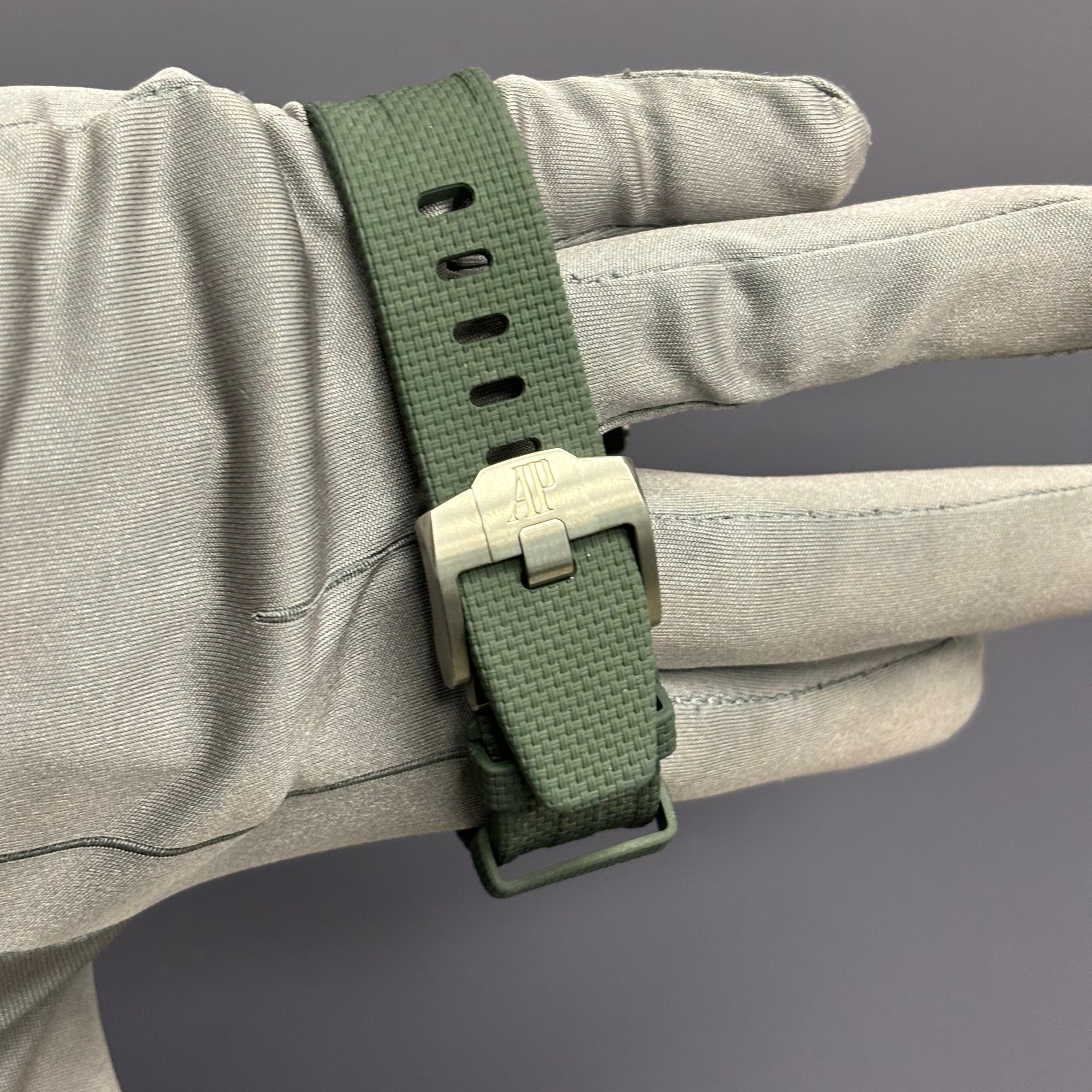 Audemars Piguet Royal Oak 42mm Blue Dial Watch Ref# 26238TI.OO.A056CA.01 - Happy Jewelers Fine Jewelry Lifetime Warranty