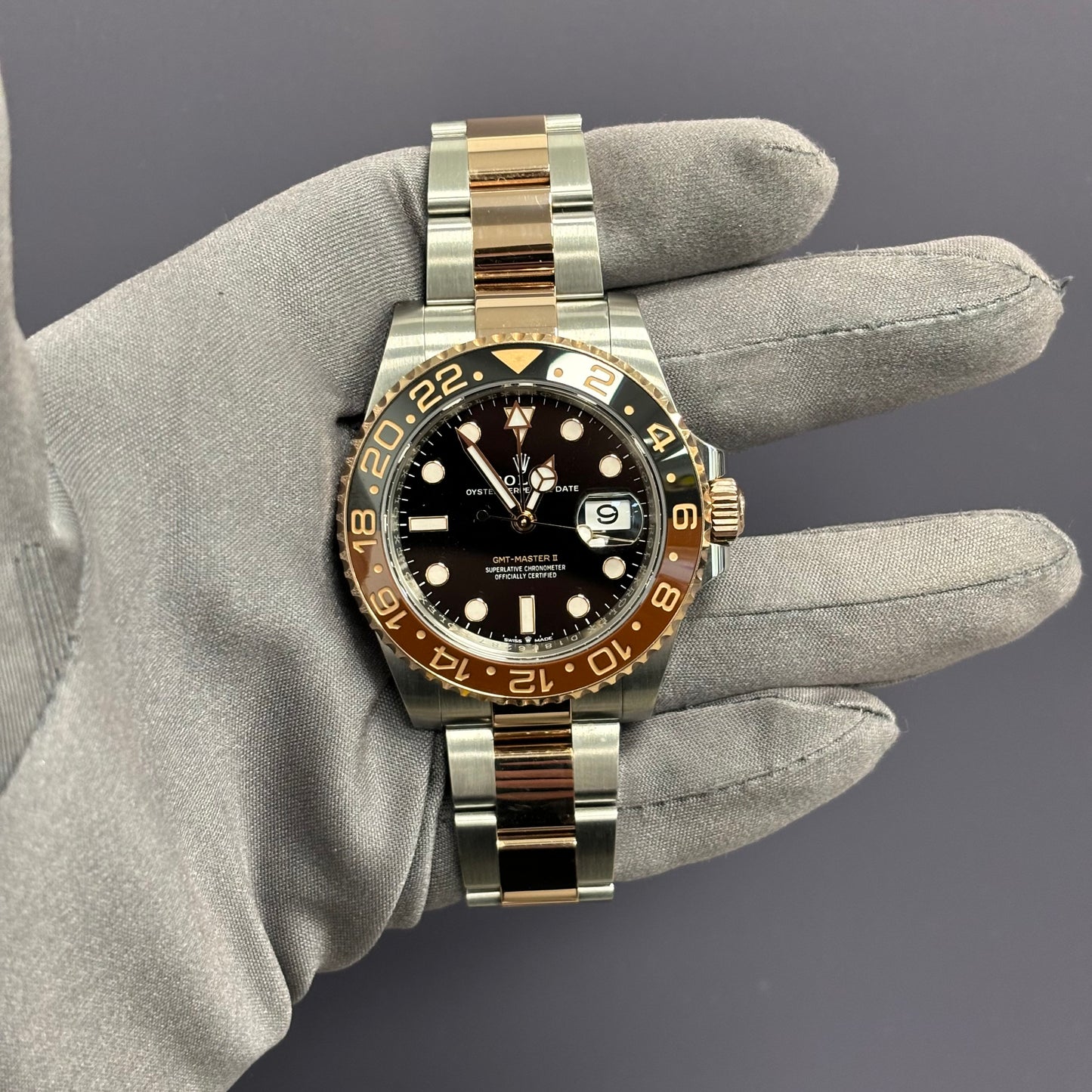 Rolex GMT-Master II 40mm Black Dial Watch Ref# 126711CHNR