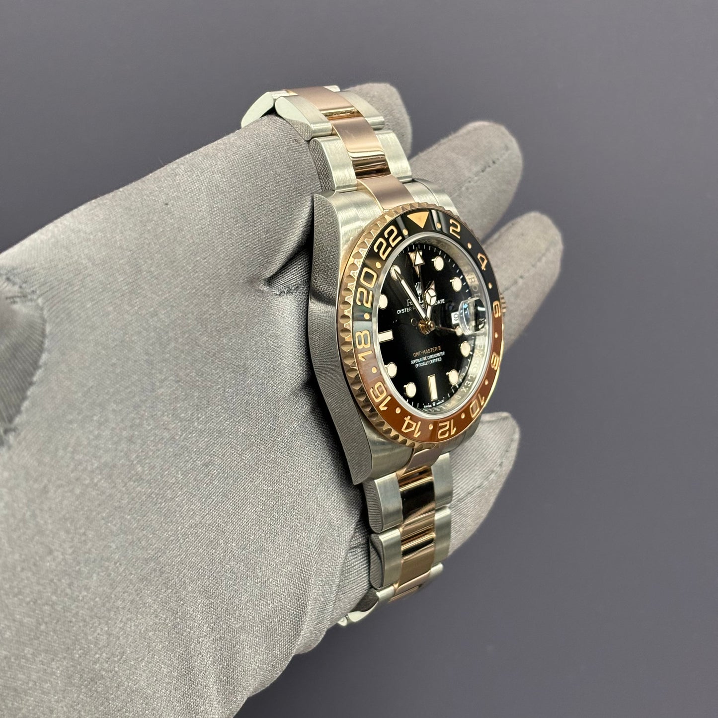 Rolex GMT-Master II 40mm Black Dial Watch Ref# 126711CHNR