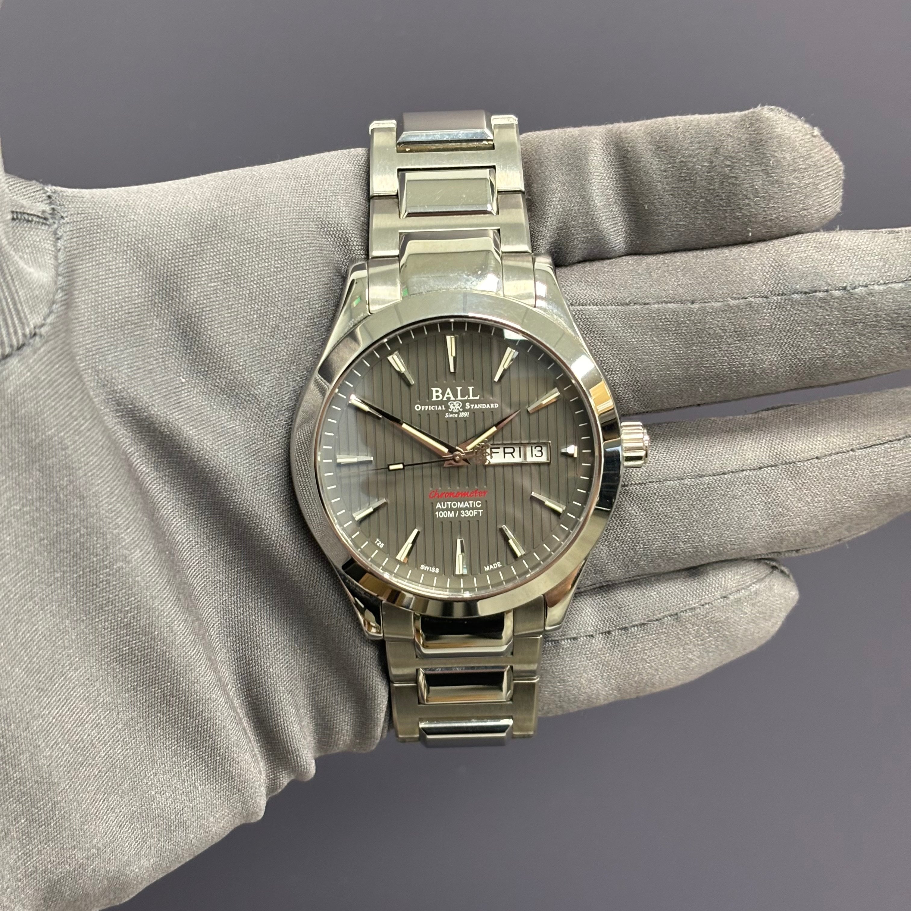 Ball Engineer 42.5mm Grey Dial Watch Ref# NM2028C - Happy Jewelers Fine Jewelry Lifetime Warranty