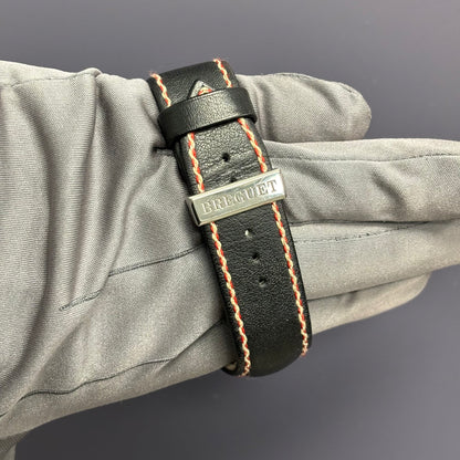 Breguet Type XXII 44mm Black Dial Watch Ref# 3880/1 - Happy Jewelers Fine Jewelry Lifetime Warranty