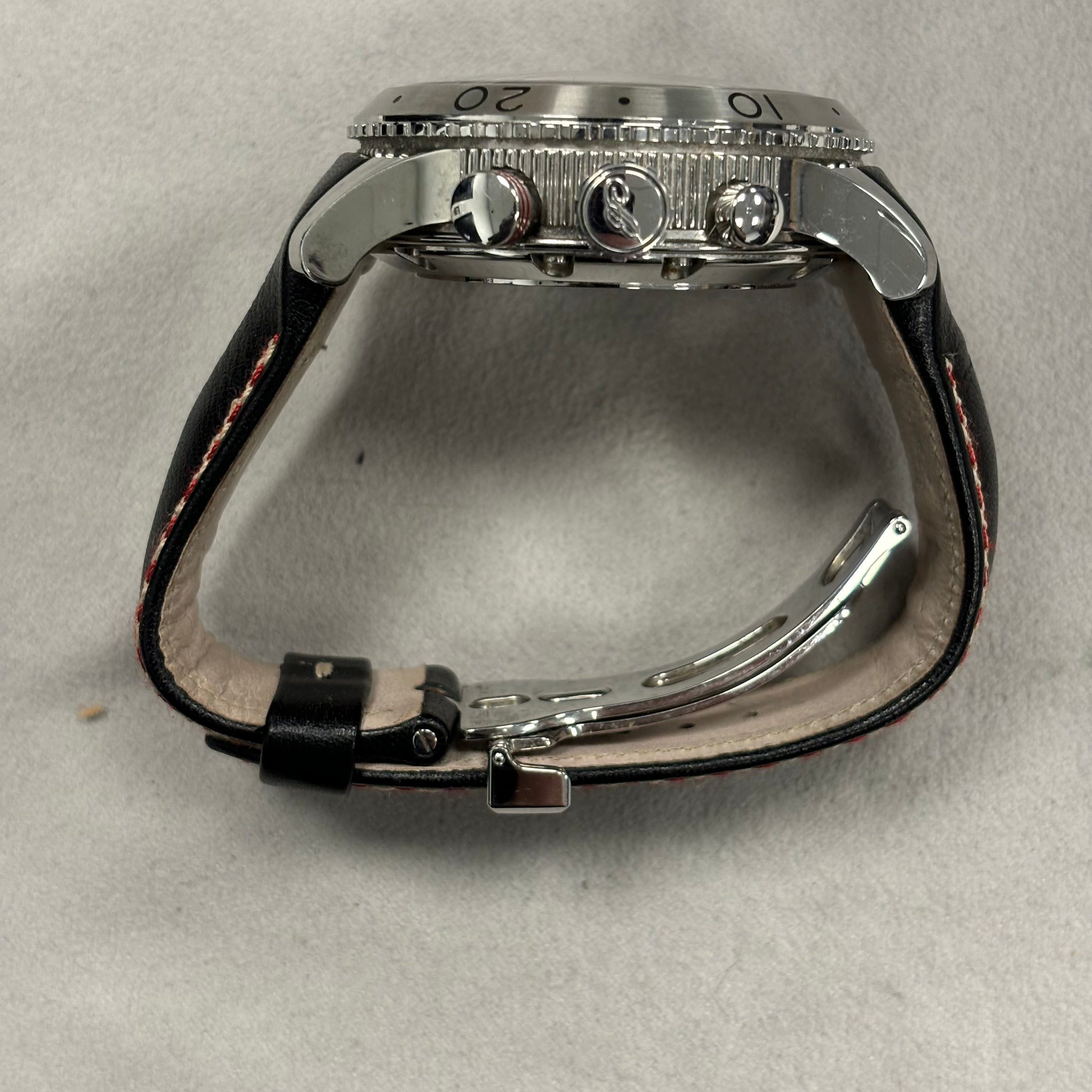 Breguet Type XXII 44mm Black Dial Watch Ref# 3880/1 - Happy Jewelers Fine Jewelry Lifetime Warranty