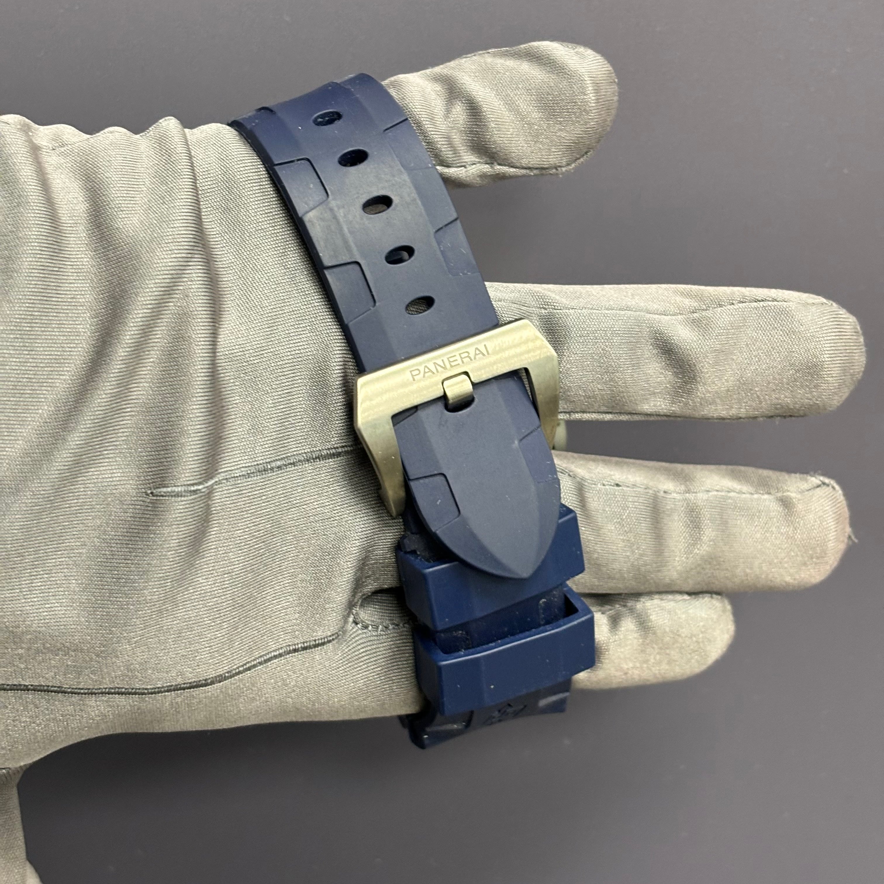 Panerai Luminor 47mm Blue Dial Watch Ref# PAM00719 - Happy Jewelers Fine Jewelry Lifetime Warranty