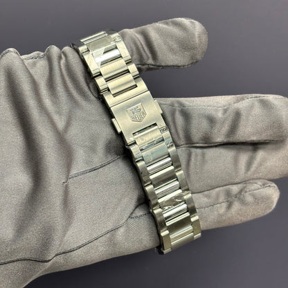 Tag Heuer Carrera 39mm White Dial Watch Ref# WAR211B-3 - Happy Jewelers Fine Jewelry Lifetime Warranty