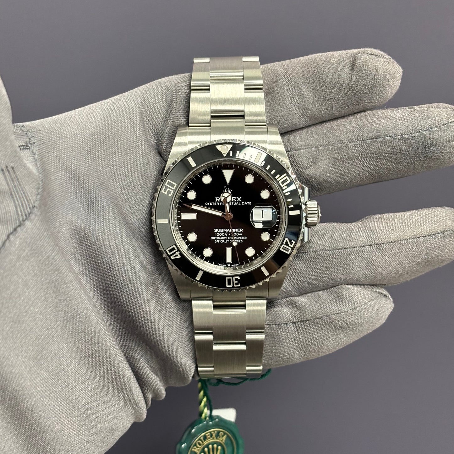 Rolex Submariner 41mm Black Dot Dial Watch Ref# 126610LN