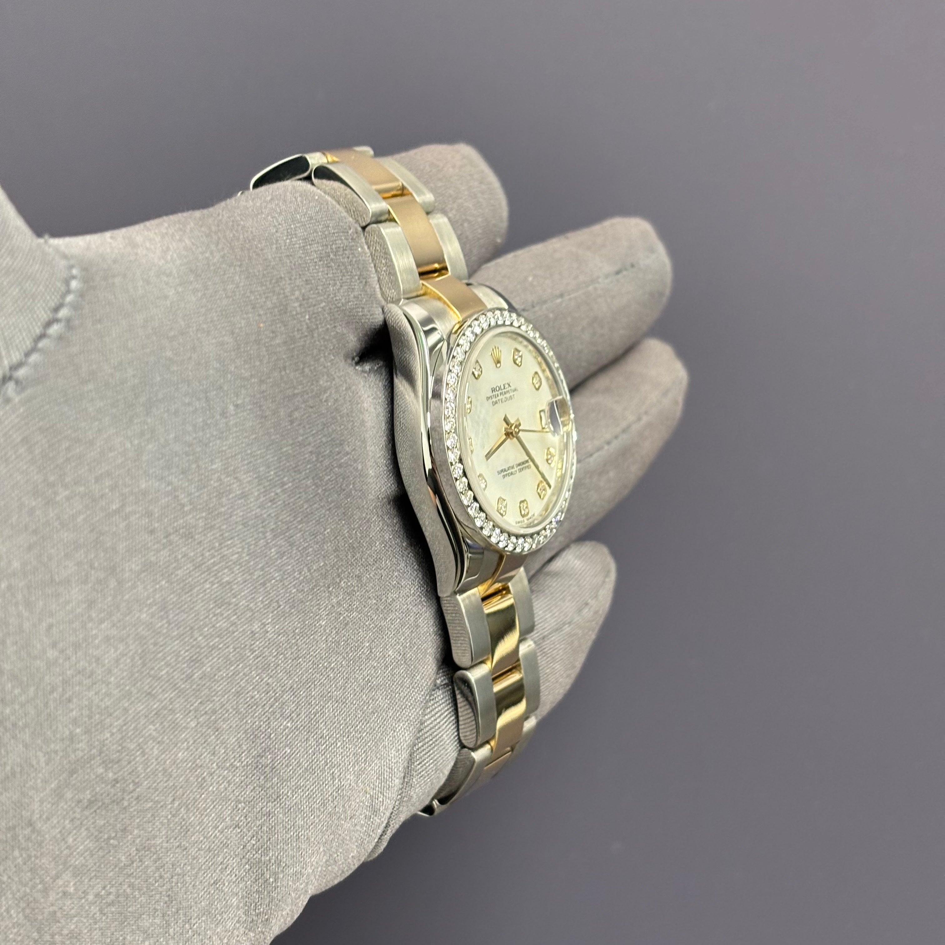 Rolex Datejust 31mm MOP Dial Watch Ref# 178273 - Happy Jewelers Fine Jewelry Lifetime Warranty