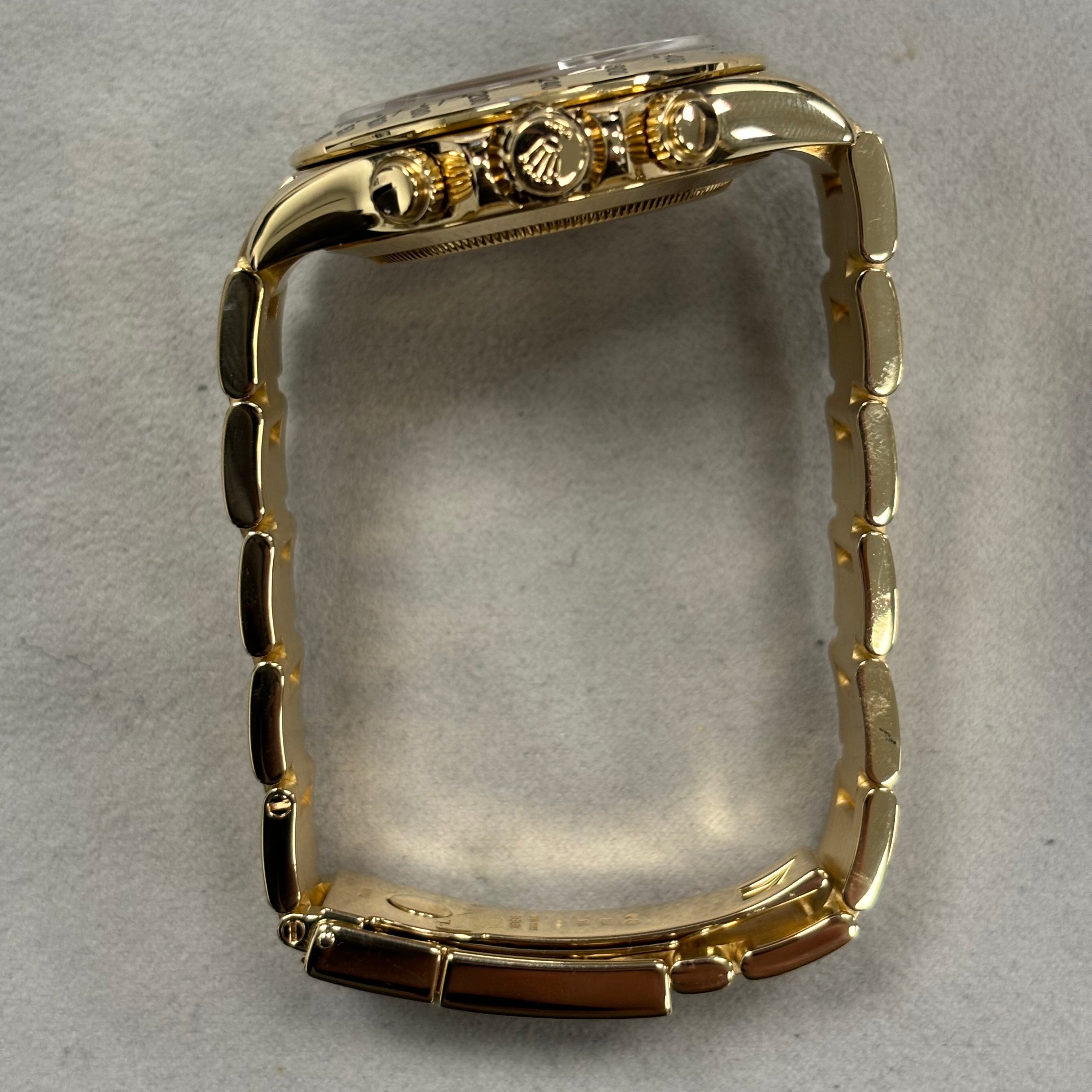 Rolex Daytona 40mm Green Dial Watch Ref# 116528 - Happy Jewelers Fine Jewelry Lifetime Warranty