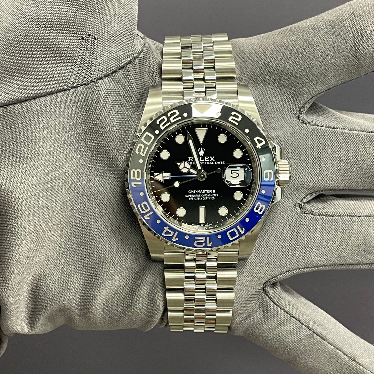 Rolex GMT-Master II 40mm Black Dial Watch Ref# 12671BLNR