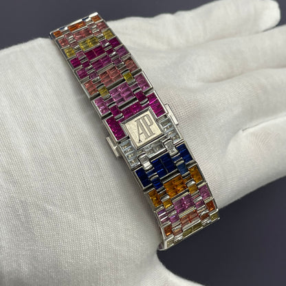 Audemars Piguet Royal Oak 41mm Rainbow Dial Watch Ref# 15400 - Happy Jewelers Fine Jewelry Lifetime Warranty