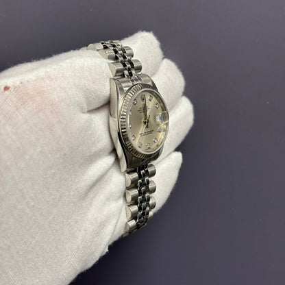 Rolex Datejust 31mm Silver Dial Watch Ref# 78274 - Happy Jewelers Fine Jewelry Lifetime Warranty