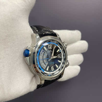 Jaeger-LeCoultre Master Compressor 46mm Black Dial Watch Ref# Q177847U - Happy Jewelers Fine Jewelry Lifetime Warranty