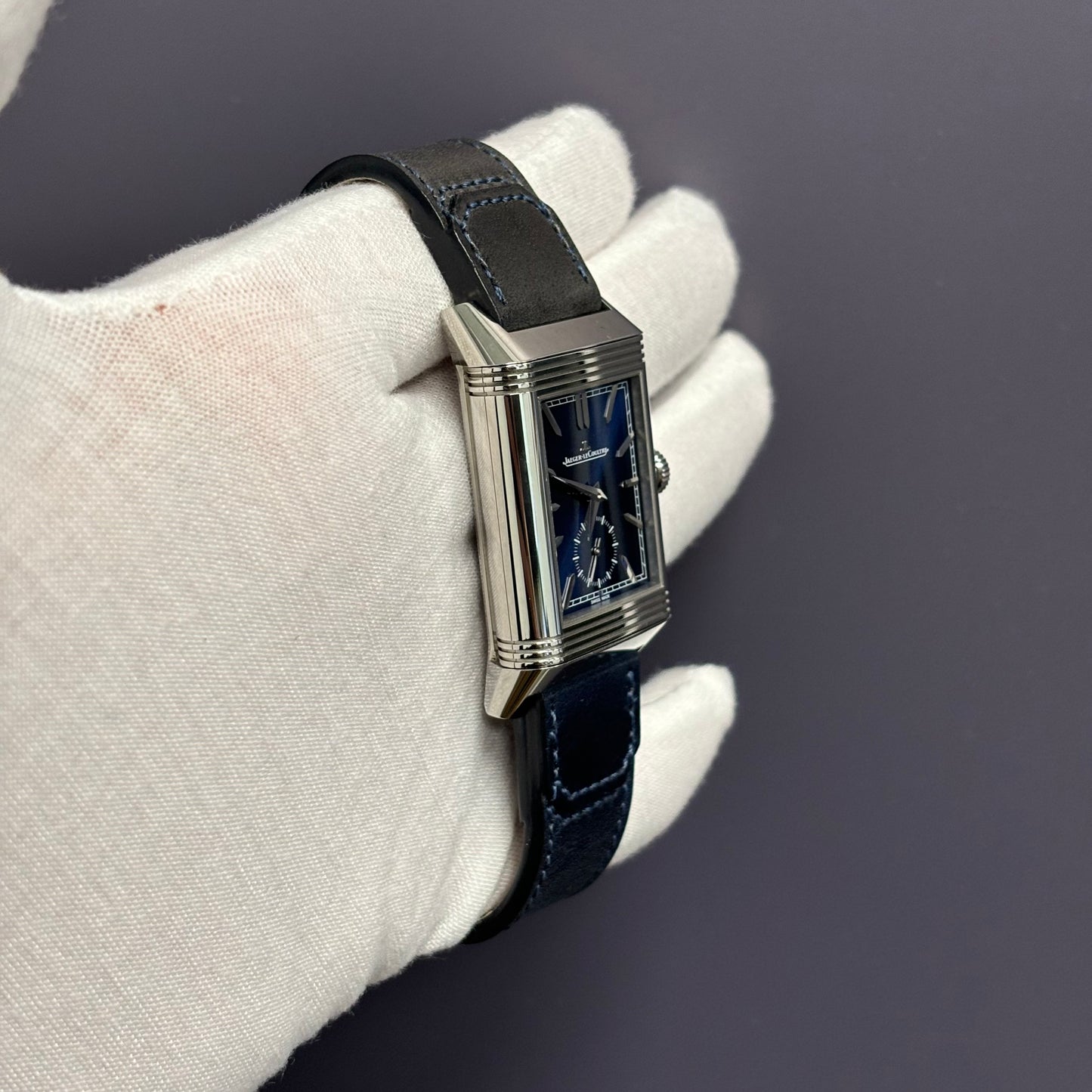 Jaeger-LeCoultre Reverso 28mm Blue Dial Ref# Q3988482