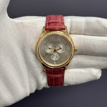 Patek Philippe Annual Calendar 38mm Silver Dial Watch Ref# 4947R-001 - Happy Jewelers Fine Jewelry Lifetime Warranty