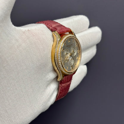 Patek Philippe Annual Calendar 38mm Silver Dial Watch Ref# 4947R-001 - Happy Jewelers Fine Jewelry Lifetime Warranty