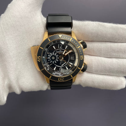 Jaeger-LeCoultre Master Compressor 47mm Black Dial Watch Ref# Q1852470 - Happy Jewelers Fine Jewelry Lifetime Warranty