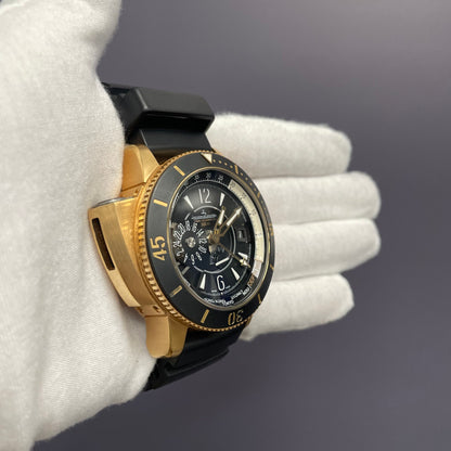 Jaeger-LeCoultre Master Compressor 47mm Black Dial Watch Ref# Q1852470 - Happy Jewelers Fine Jewelry Lifetime Warranty