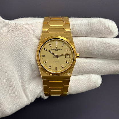 Vacheron Constantin 222 37mm Gold Dial Watch Ref# 4200H/222J-B935 - Happy Jewelers Fine Jewelry Lifetime Warranty