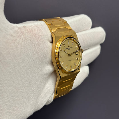 Vacheron Constantin 222 37mm Gold Dial Watch Ref# 4200H/222J-B935 - Happy Jewelers Fine Jewelry Lifetime Warranty