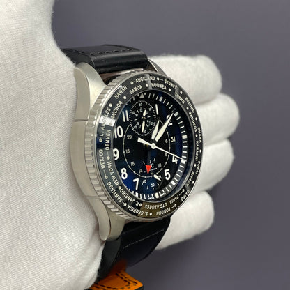 IWC Pilots 44mm Black Dial Watch Ref# IW395001 - Happy Jewelers Fine Jewelry Lifetime Warranty